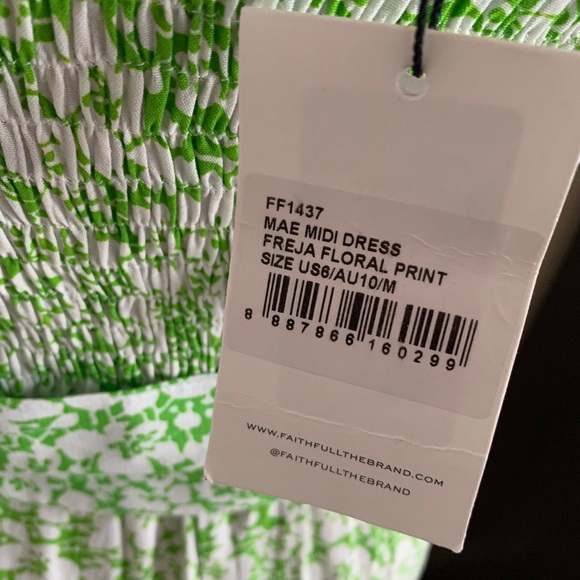 Faithfull the brand MAE MIDI DRESS FREJA FLORAL - Picture 4 of 7